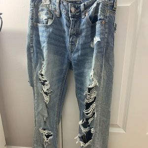 American Eagle ripped jeans